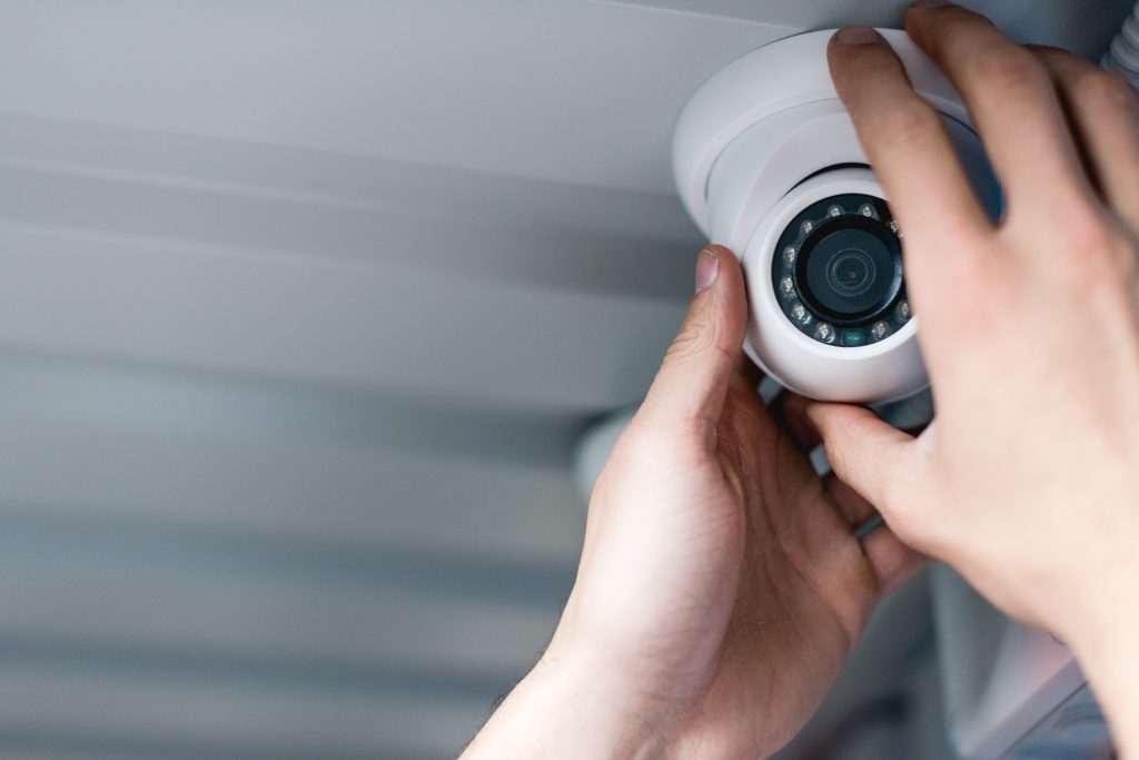 how to install CCTV system for business